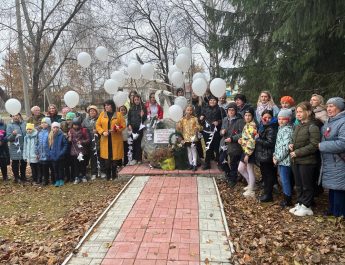 День белых журавлей в Лебедевке