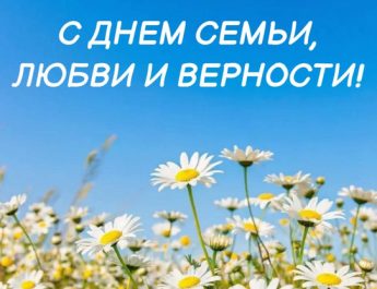 Уважаемые жители Искитимского района, от всей души поздравляем вас с Днем семьи, любви и верности!